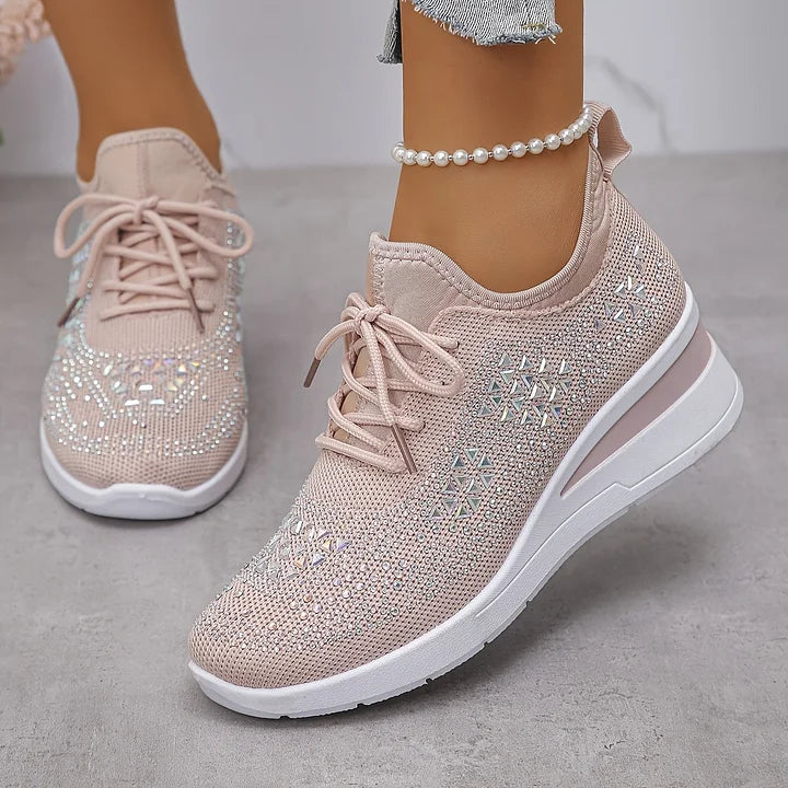 Luna Crystal Orthopedic Sneakers