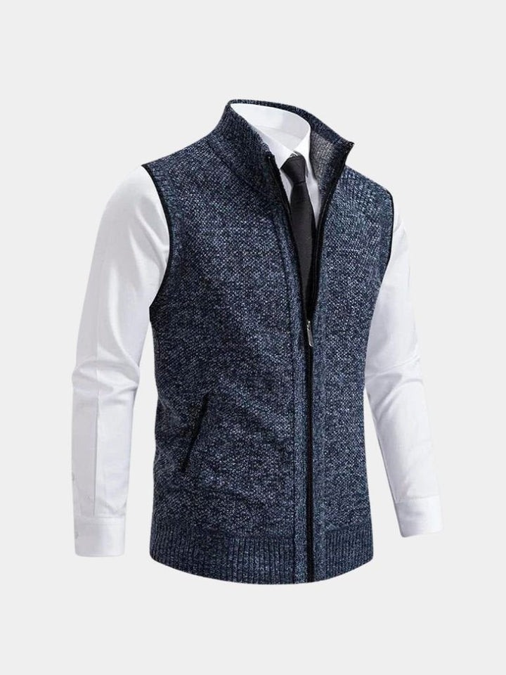 Vincent Tailored Zip-Vest