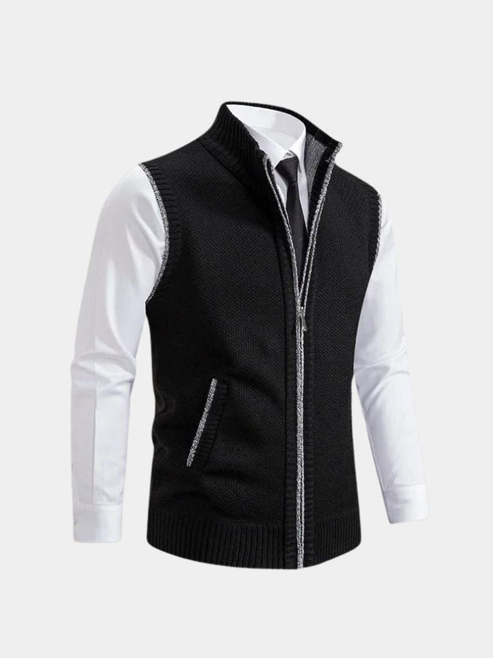 Vincent Tailored Zip-Vest