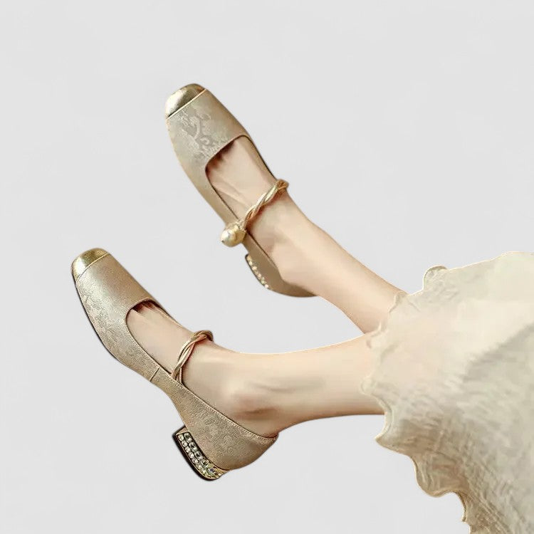 Simona Orthopedic Pearl Mary Jane