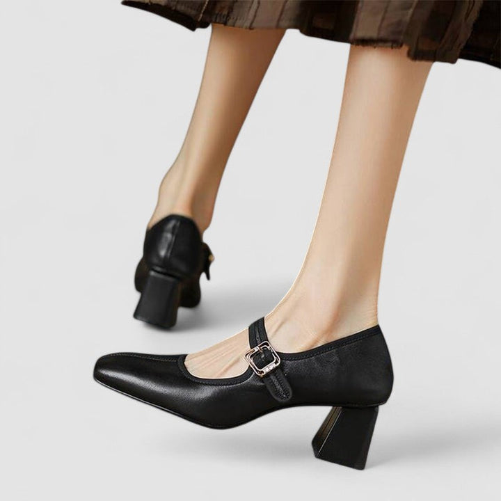 Hermione Genuine Leather Heels