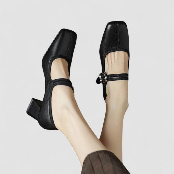Hermione Genuine Leather Heels