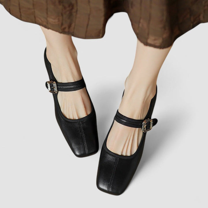 Hermione Genuine Leather Heels