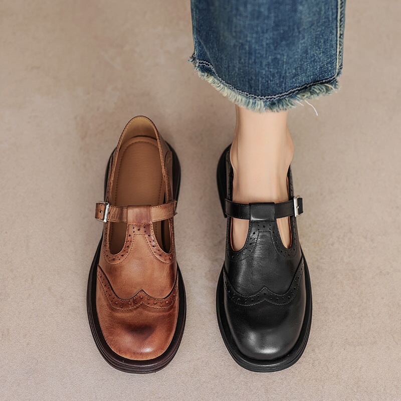 Violetta Classic Leather  Shoes